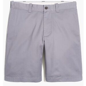 J. Crew Men's Gray Flat Front Chino Shorts (NWOT)